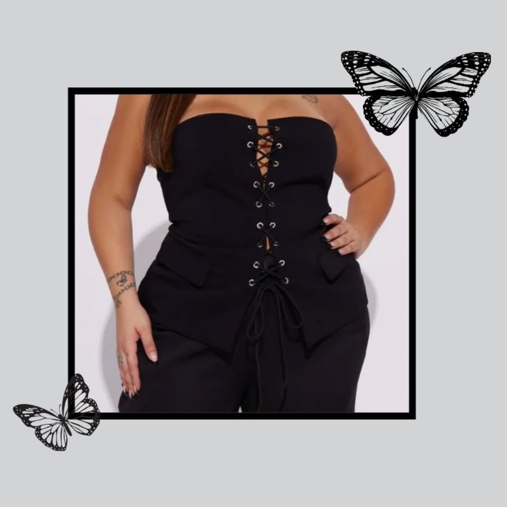 off the shoulders lace top
